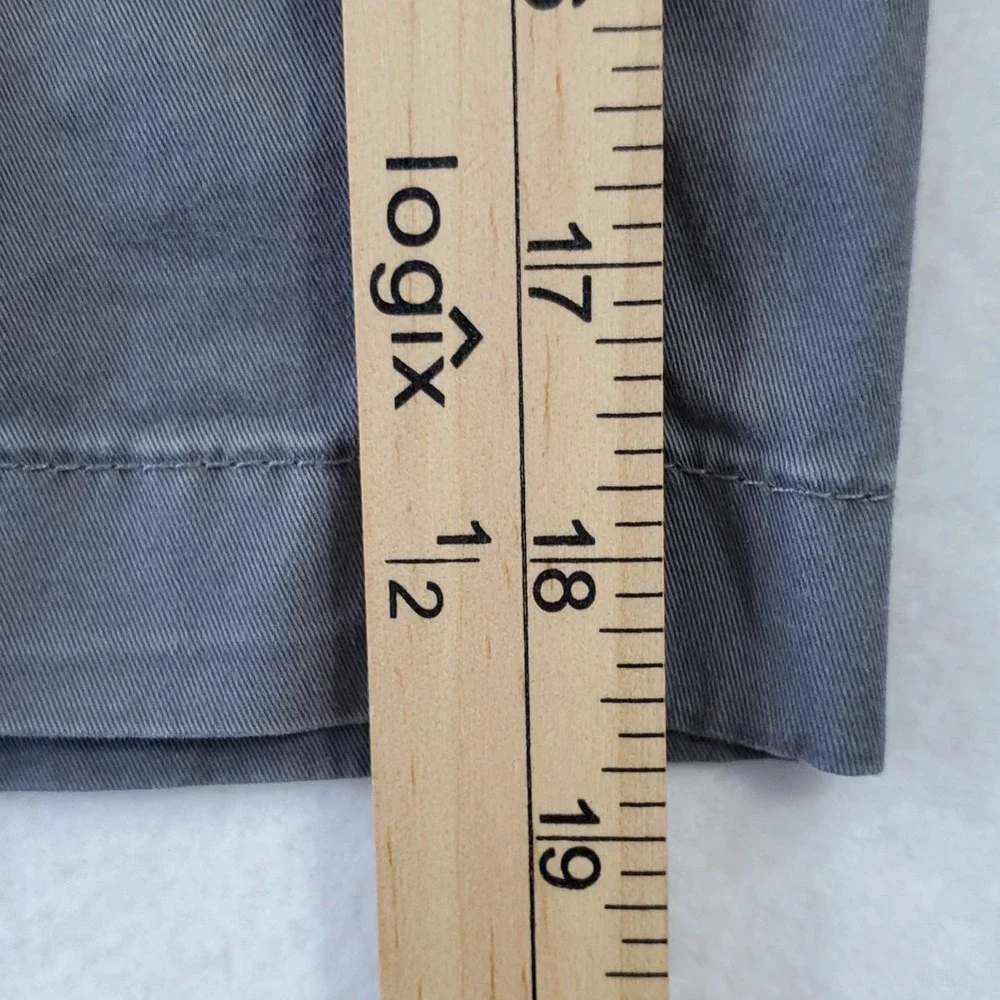 J.Crew Stretch Chino Shorts Mens 34‎ Gray 9